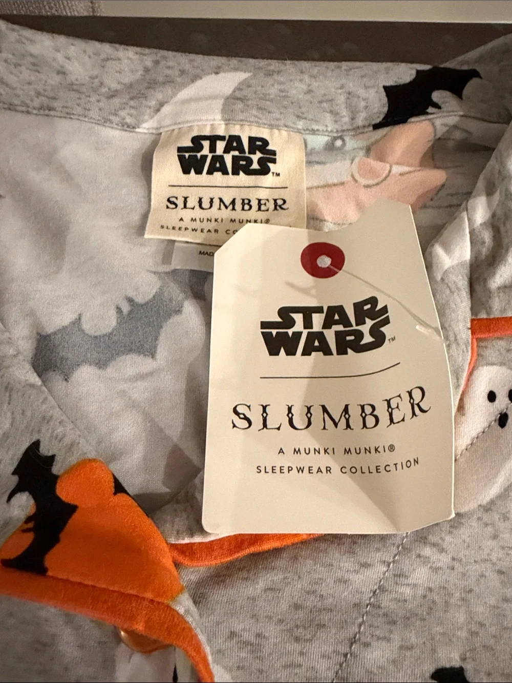 Star Wars grey button